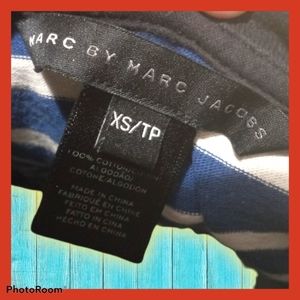 Marc by Marc Jacobs blue and striped w/color block